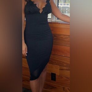 Black house of cb dress